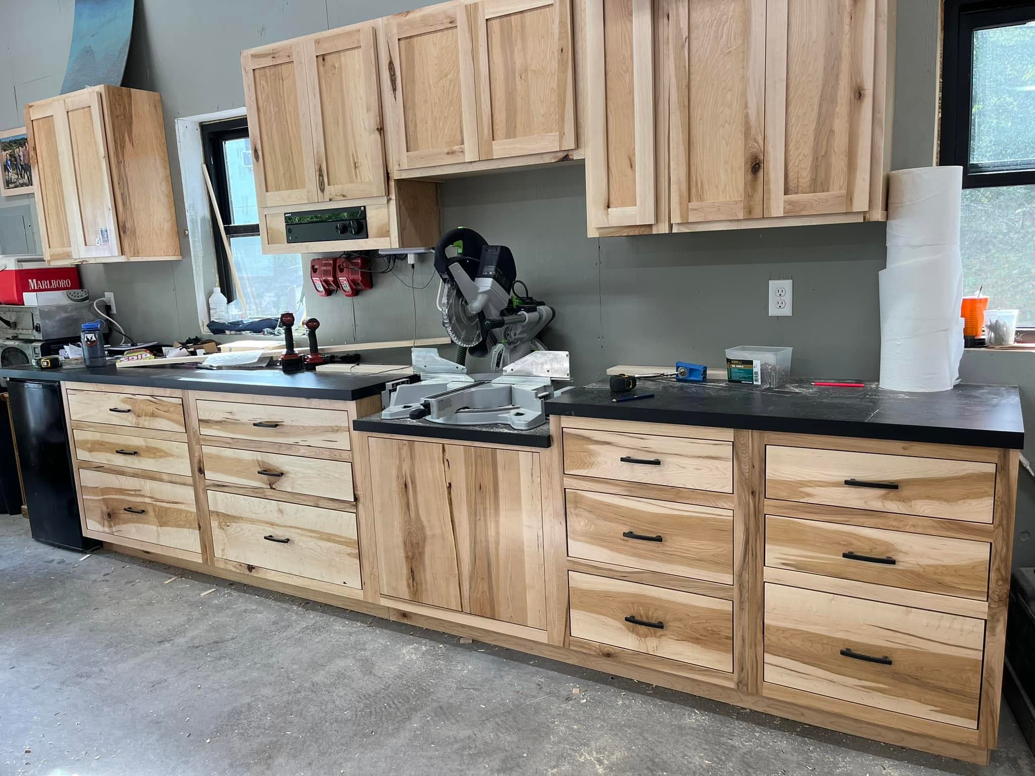 Mark Hanshaw woodworking project